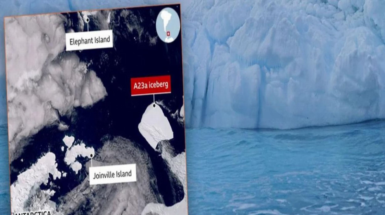 Ανταρκτική: Κινείται το μεγαλύτερο παγόβουνο του κόσμου μετά από 37 χρόνια