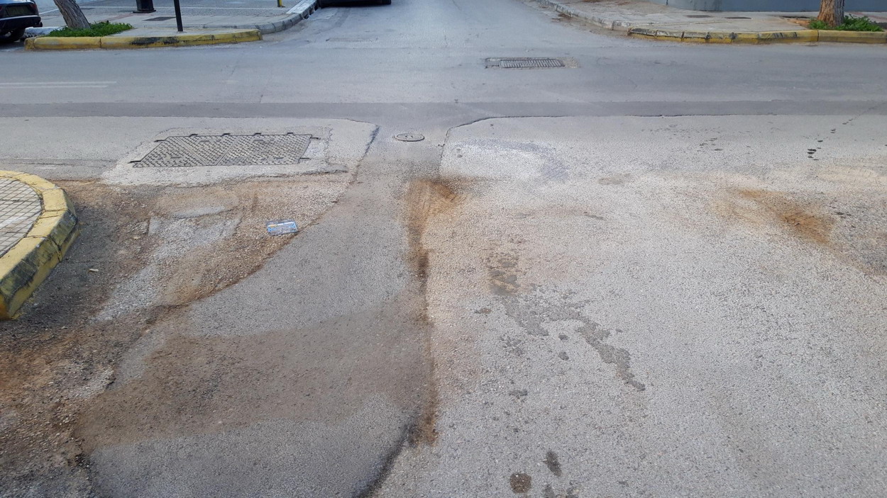 Συμπολίτης μας: “Η κατάσταση της οδού Σίφνου μετά τα έργα της ΕΥΔΑΠ είναι απαράδεκτη”