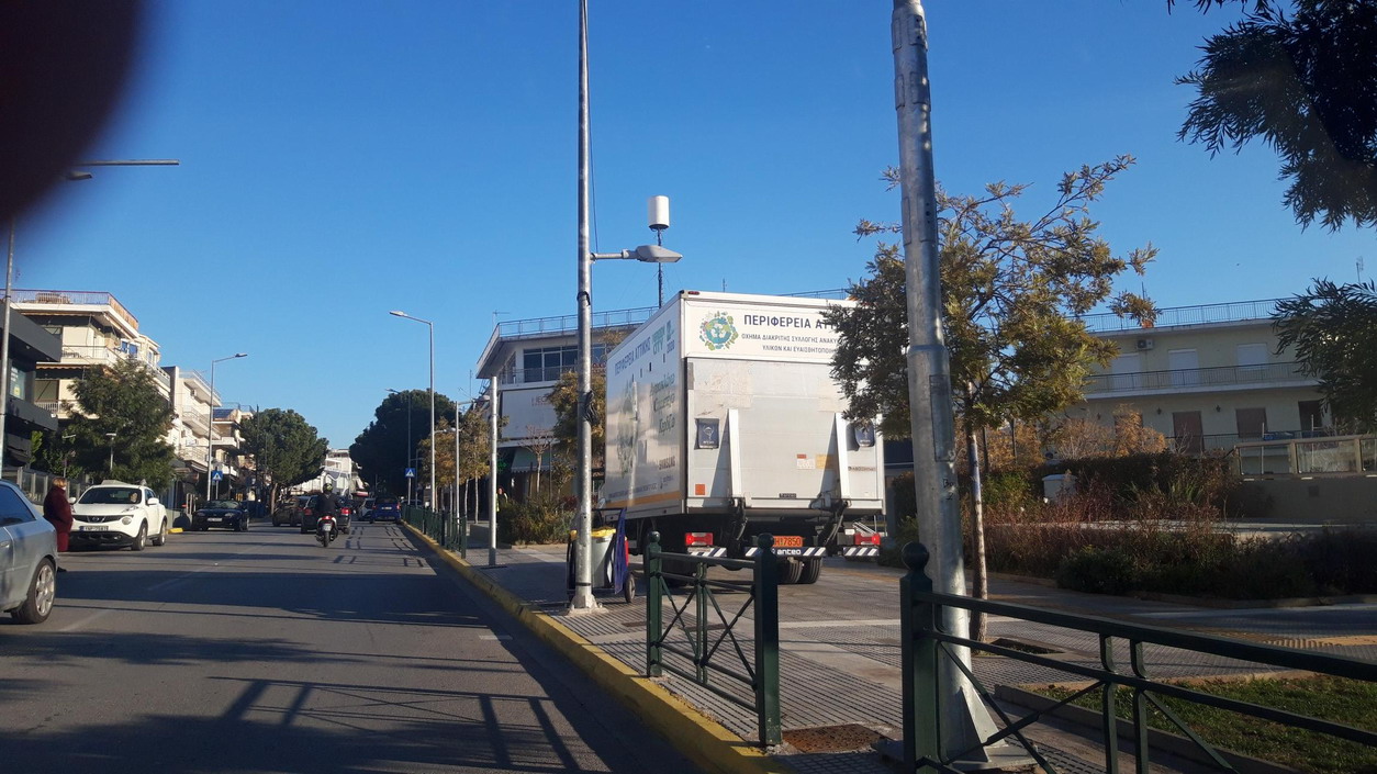 Το όχημα ανακύκλωσης του προγράμματος GREEN CITY, να σταθεροποιηθεί κάπου…