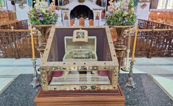 Έως την Κυριακή των Βαΐων θα παραμείνουν στον Ι.Ν. της Αγίας Βαρβάρας, τα Ιερά Λείψανα του Αγίου Νικολάου Επισκόπου Μύρων της Λυκίας