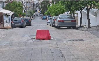 Επισκευάστηκε η καθίζηση στην οδό Χίου