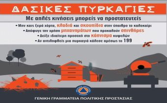 Περιφέρεια Αττικής: “Ο κίνδυνος εκδήλωσης δασικής πυρκαγιάς είναι υπαρκτός”
