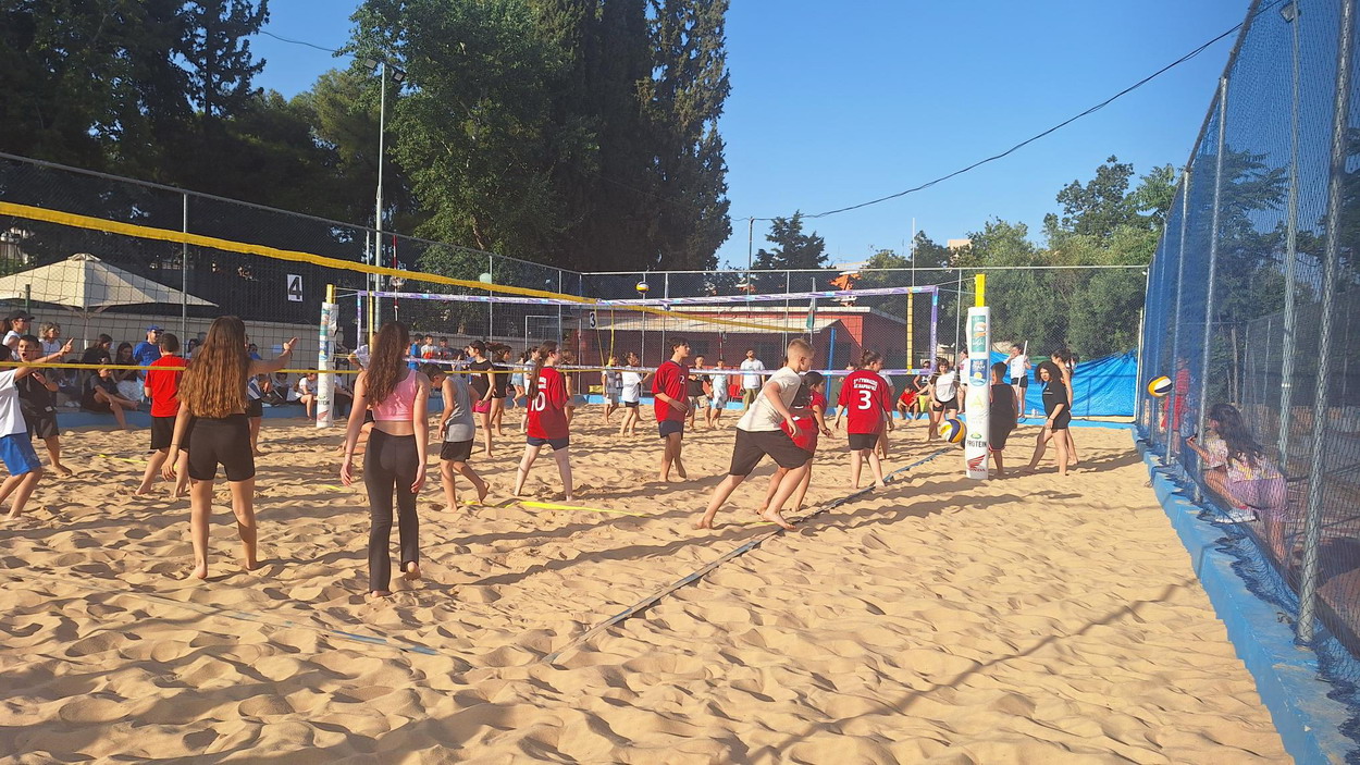Τουρνουά Beach Volley σχολείων της πόλης μας με πρωταθλητή το άθλημα