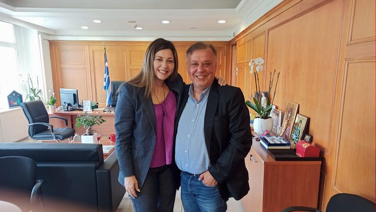 Συνάντηση με την Υπουργό κ. Ζαχαράκη Σοφία, μέλη του Διοικητικού Συμβουλίου της Ένωσης Ελλήνων Ρομά Διαμεσολαβητών