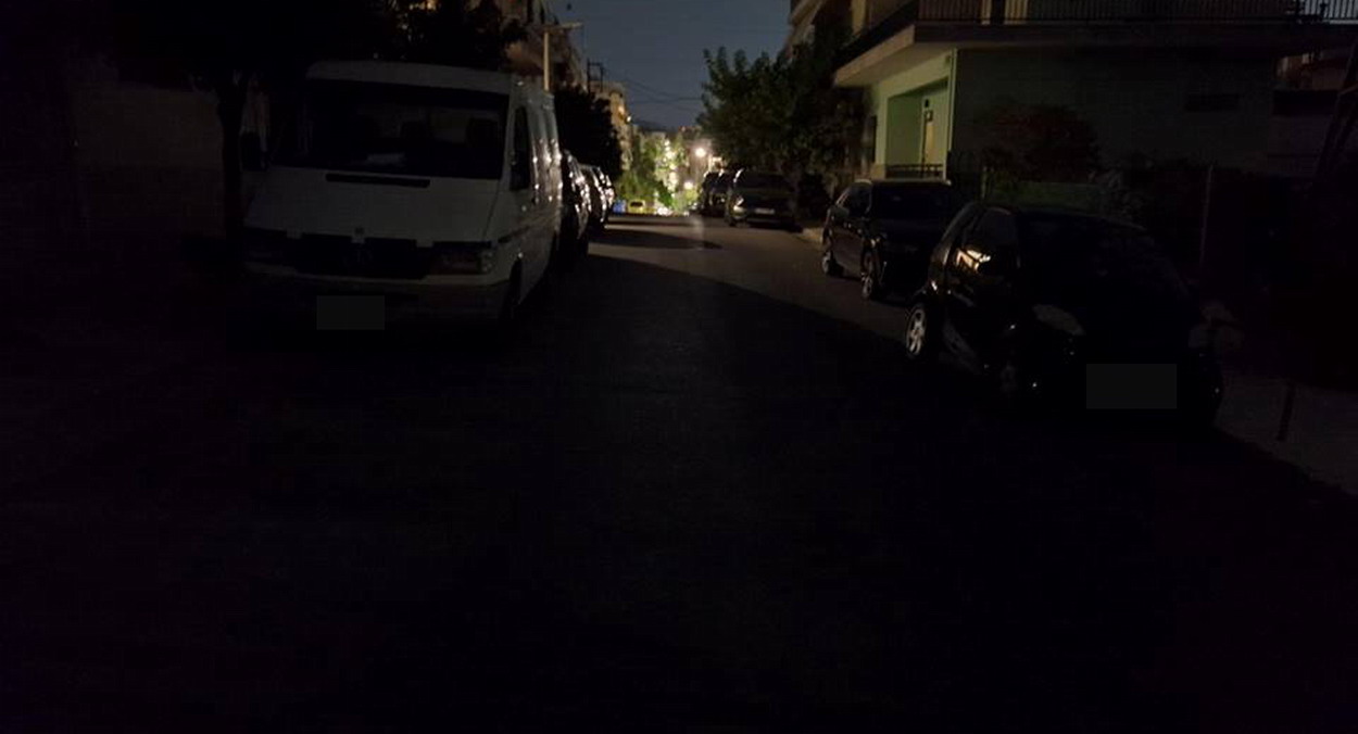 Για δεύτερη συνεχόμενη βραδιά ο δημοτικός φωτισμός δεν άναψε σε δρόμους της πόλης μας