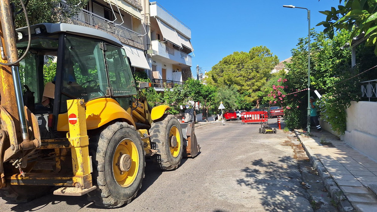 Ξεκίνησαν εχθές το πρωί οι προκαταρκτικές εργασίες στην οδό Κουντουριώτη