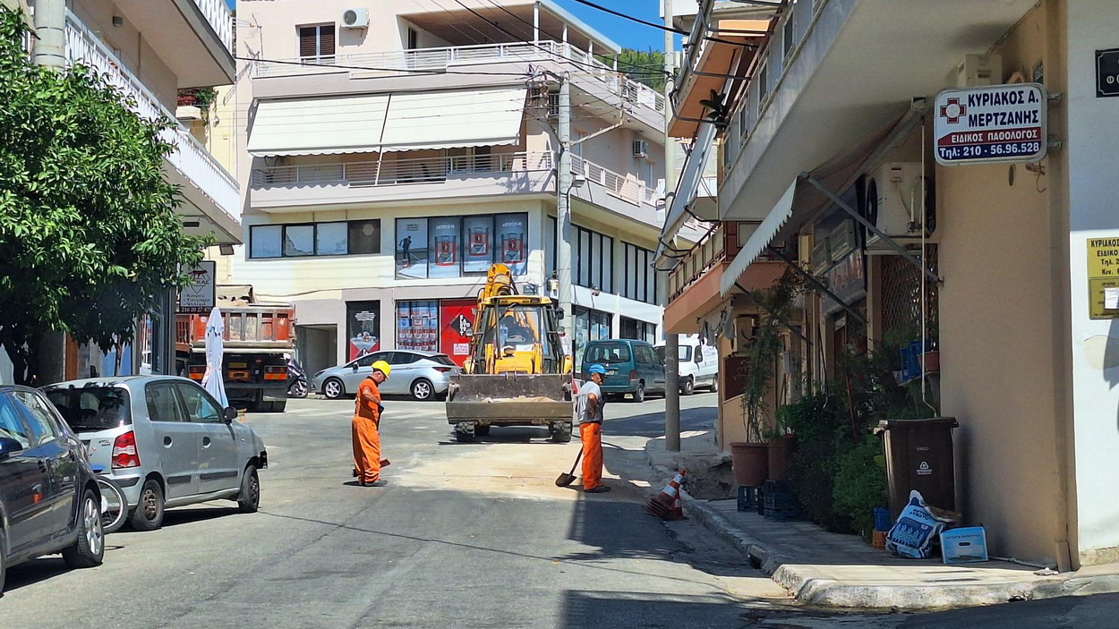 Εργασίες του ΔΕΔΔΗΕ στην οδό Κύπρου