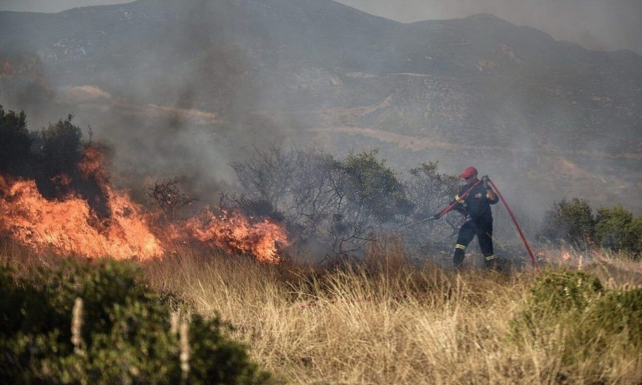 Υψηλή η πιθανότητα πυρκαγιάς για τη Δευτέρα 22 Ιoυλίoυ