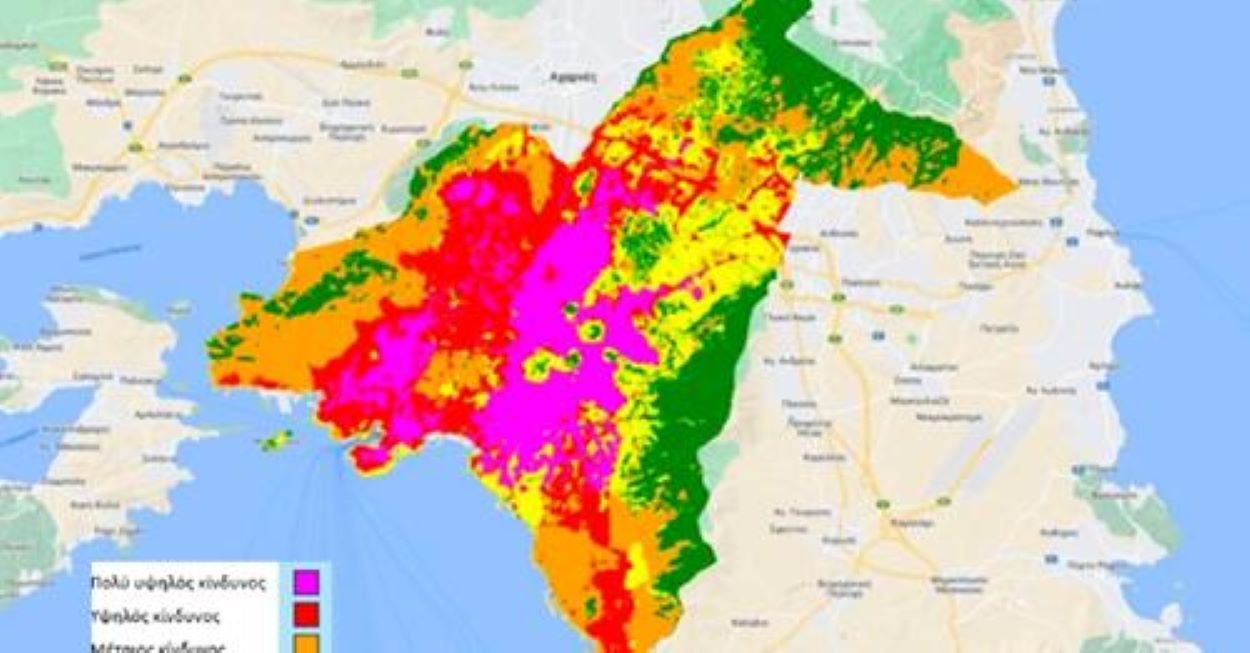 Σε κίνδυνο τα δυτικά προάστια: Σε ποιες περιοχές θα αυξηθεί πολύ η θερμοκρασία τα επόμενα χρόνια