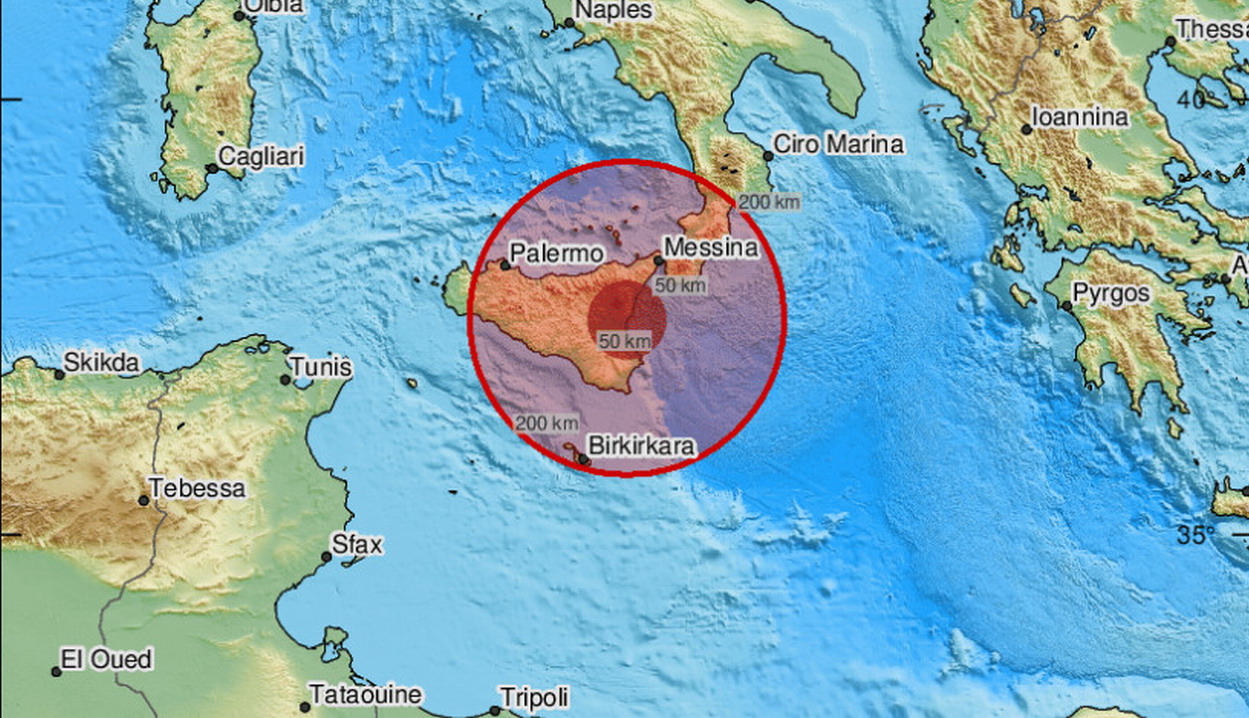 Η Σικελία ανήκει στην Ευρωπαϊκή ήπειρο, για τους γεωλόγους όμως είναι κομμάτι της Αφρικανικής πλάκας!