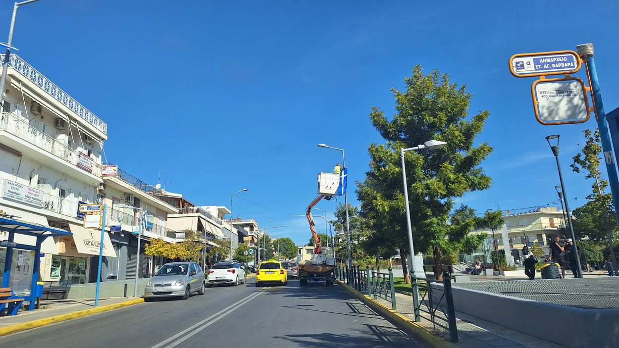 Γενικός σημαιοστολισμός της πόλης μας για την Εθνική Επέτειο της 28ης Οκτωβρίου