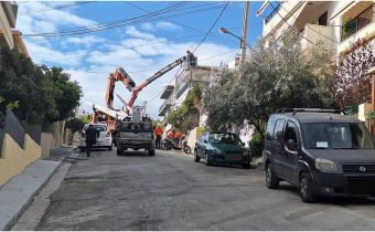 Εργασίες από τον ΔΕΔΔΗΕ στην άνω Αγία Βαρβάρα, αναβάθμισης του δικτύου παροχής ηλεκτρικού ρεύματος