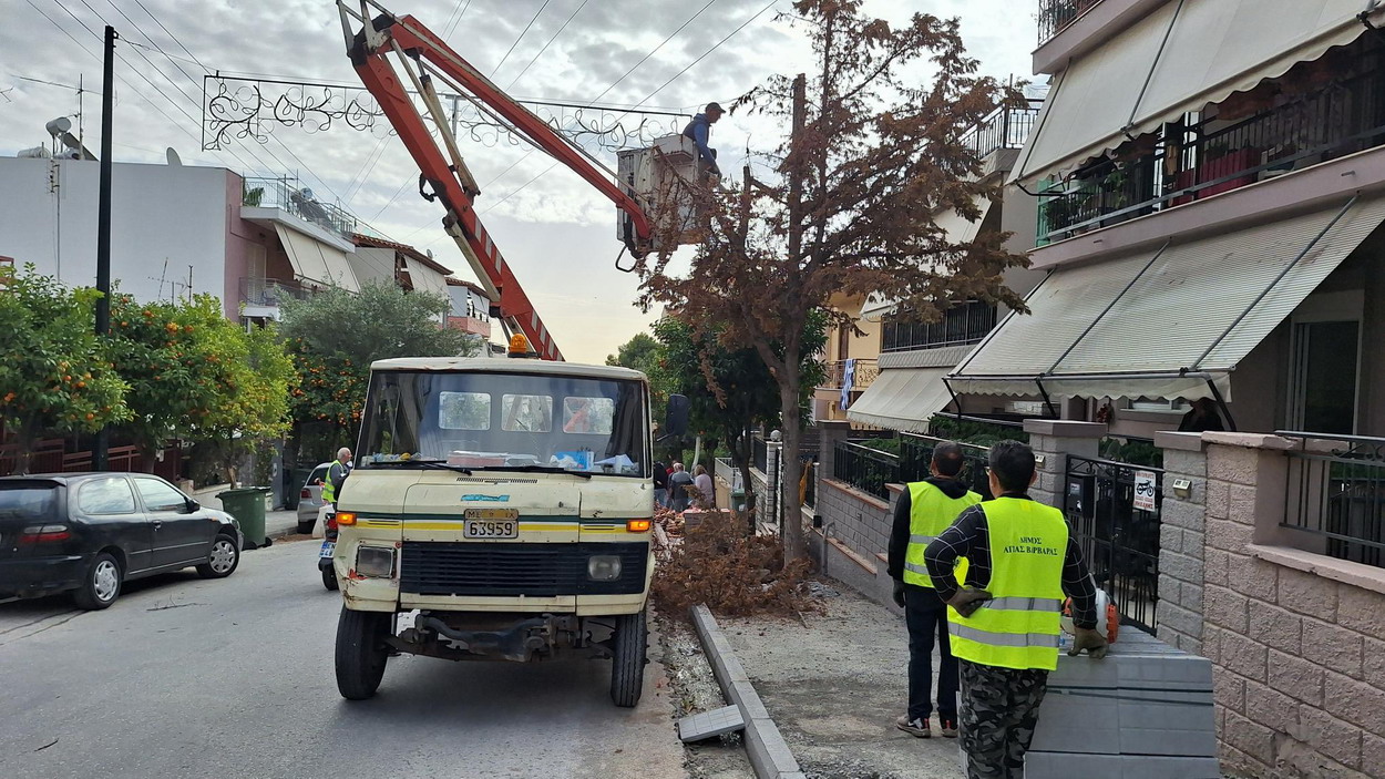 Κόπηκε δένδρο στην Π. Π. Γερμανού – Παράπονα συμπολίτισσάς μας για μη εξυπηρέτηση από την Πολεοδομία…