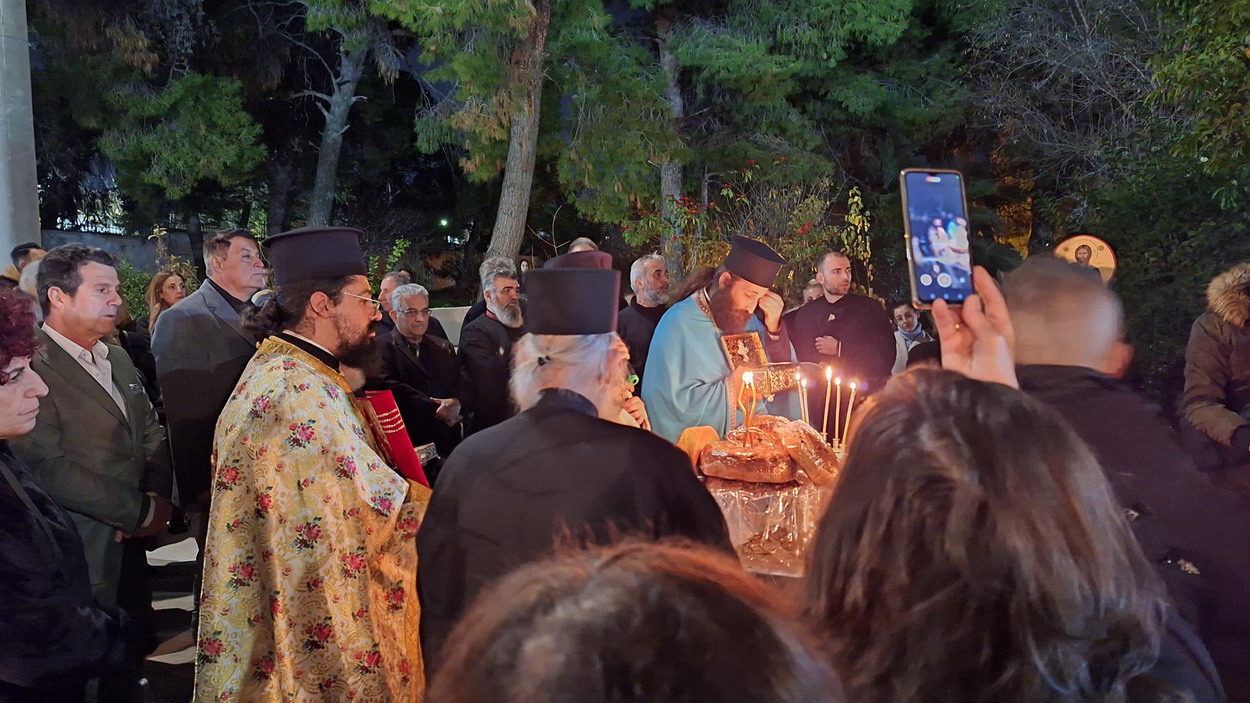 Παρουσία εκατοντάδων πιστών ξεκίνησαν οι διήμερες τιμητικές εκδηλώσεις στη μνήμη του Οσίου Νικηφόρου του Λεπρού