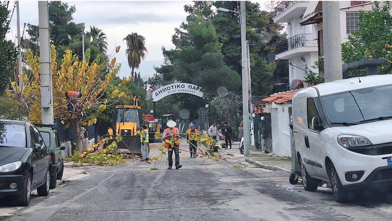 ΔΗΜΟΣ ΑΓΙΑΣ ΒΑΡΒΑΡΑΣ: Έναρξη εργασιών ανάπλασης πεζοδρομίων και οδοστρώματος στην οδό Κυκλάδων