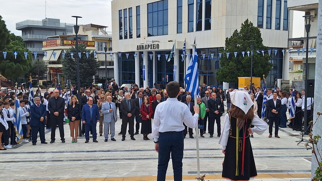 Με ενθουσιασμό και εθνική έπαρση γιορτάστηκε στην πόλη μας, η Επέτειος της 25ης Μαρτίου1821