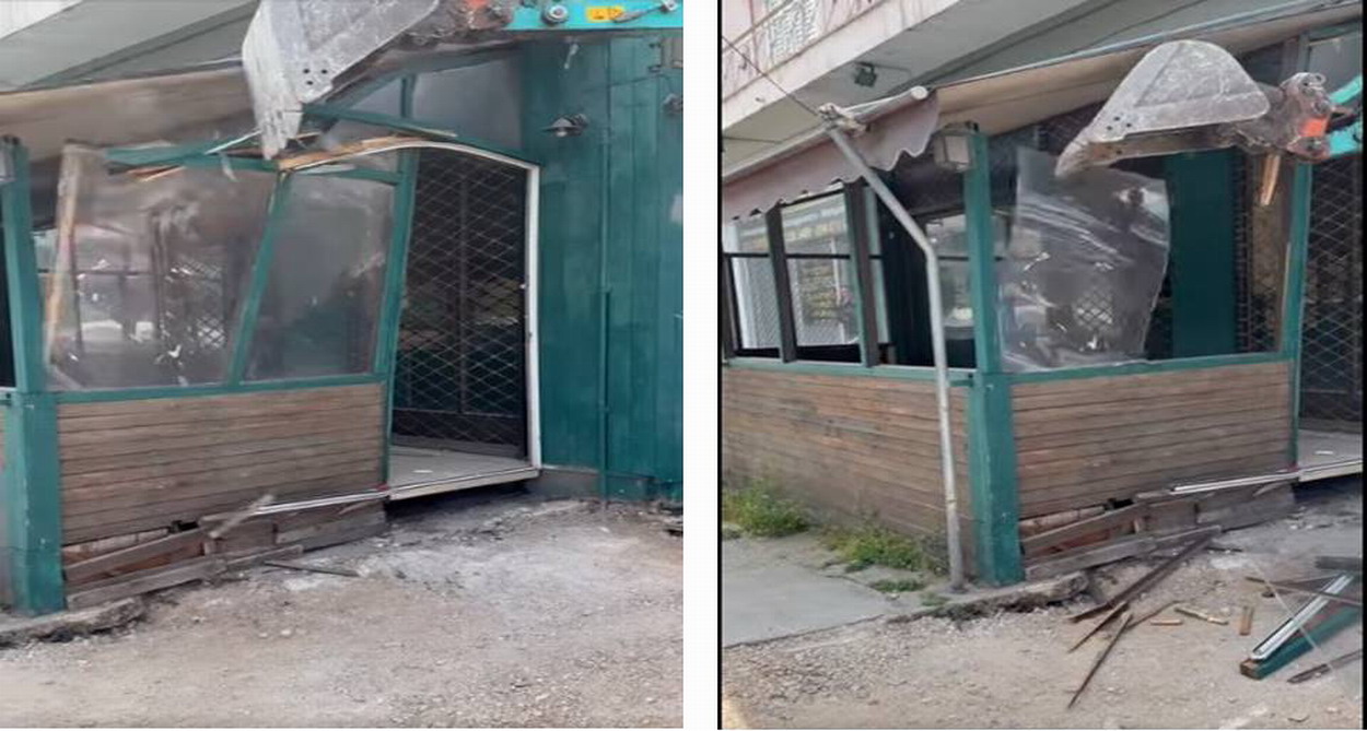 Κατεδαφίστηκε αυθαίρετη κατασκευή στην Ελ. Βενιζέλου…