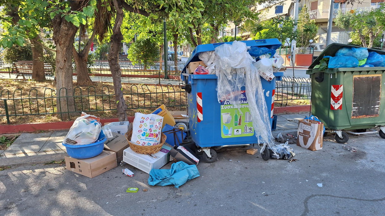 Διαμαρτυρία συμπολίτισσάς μας από την κάτω Αγία Βαρβάρα