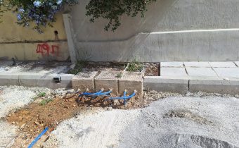 Διαρροή νερού από παροχή κατοικίας στην οδό Κουντουριώτη