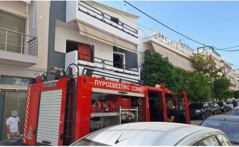 Πυρκαγιά σε διαμέρισμα στην οδό Θησέως