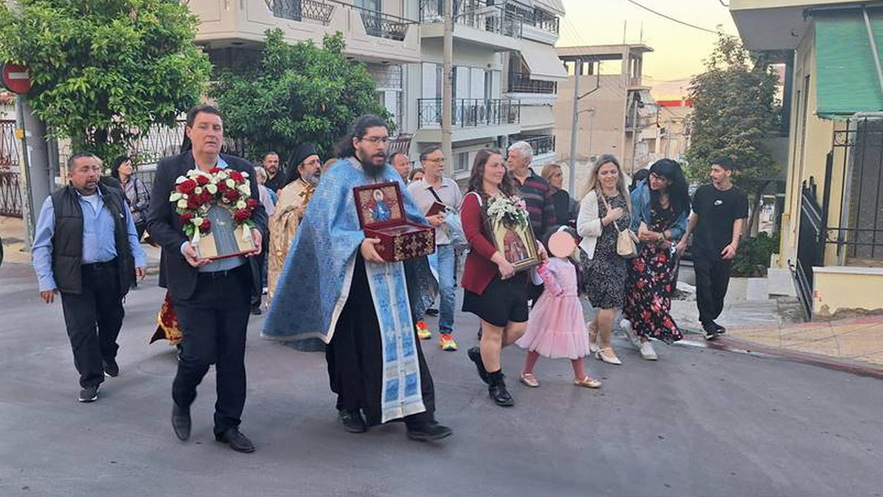 Με κατάνυξη και περιφορά της εικόνας, ολοκληρώθηκαν οι διήμερες θρησκευτικές εκδηλώσεις στη μνήμη του Αγίου Εφραίμ