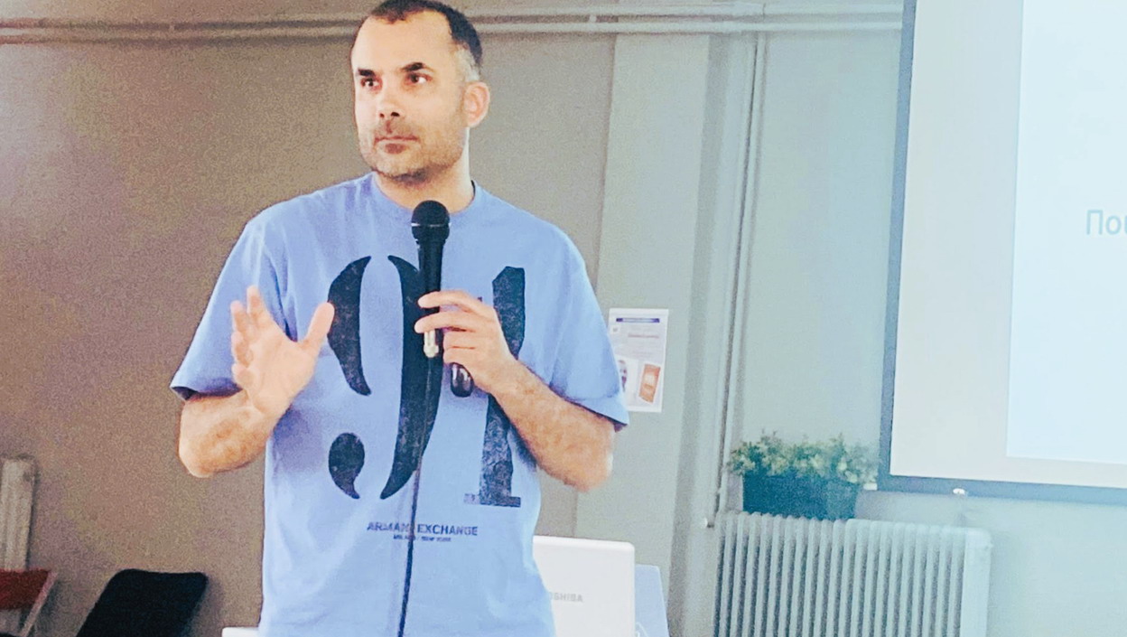 Σύλλογος Γονέων 1ου ΓΕΛ Αγίας Βαρβάρας: Ο Νικόλας Σμυρνάκης στο 1ο ΛΑΒ