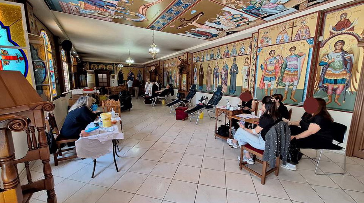 Ικανοποιητική ήταν η ανταπόκριση συμπολιτών μας στην εθελοντική αιμοδοσία που πραγματοποιήθηκε εχθές