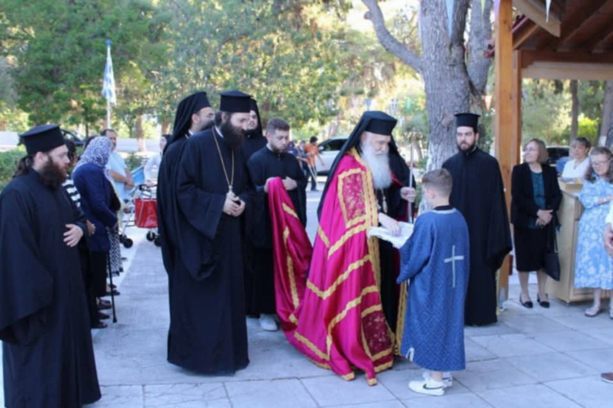 Αρχιερατική Λειτουργία παρουσία του Σεβασμιωτάτου Μητροπολίτη μας κ.κ. Αλεξίου, στη μνήμη του Αγίου Ευμενίου