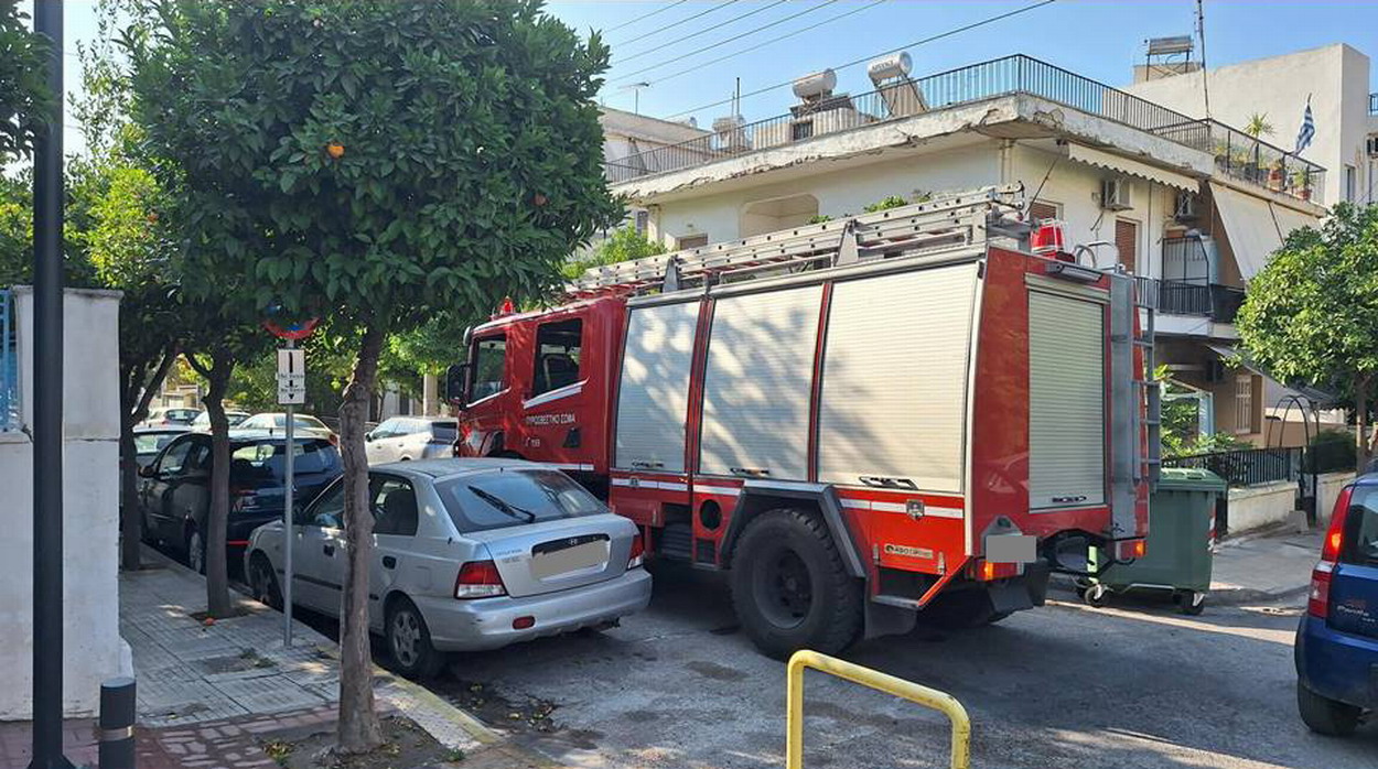 Πυρκαγιά σε κατοικία στην οδό Πλατή – Σβήστηκε πριν εξαπλωθεί
