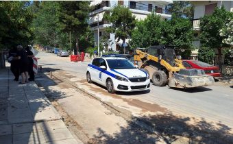 Παρέμβαση της αστυνομίας για εργασίες οπτικών ινών, σε ώρα κοινής ησυχίας, μετά από διαμαρτυρία συμπολίτη μας