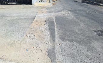 Χαντάκια παγίδες στην Π. Π. Γερμανού – Επικίνδυνα για πεζούς και δικυκλιστές