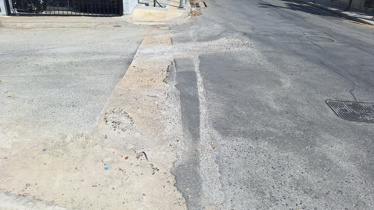 Χαντάκια παγίδες στην Π. Π. Γερμανού – Επικίνδυνα για πεζούς και δικυκλιστές