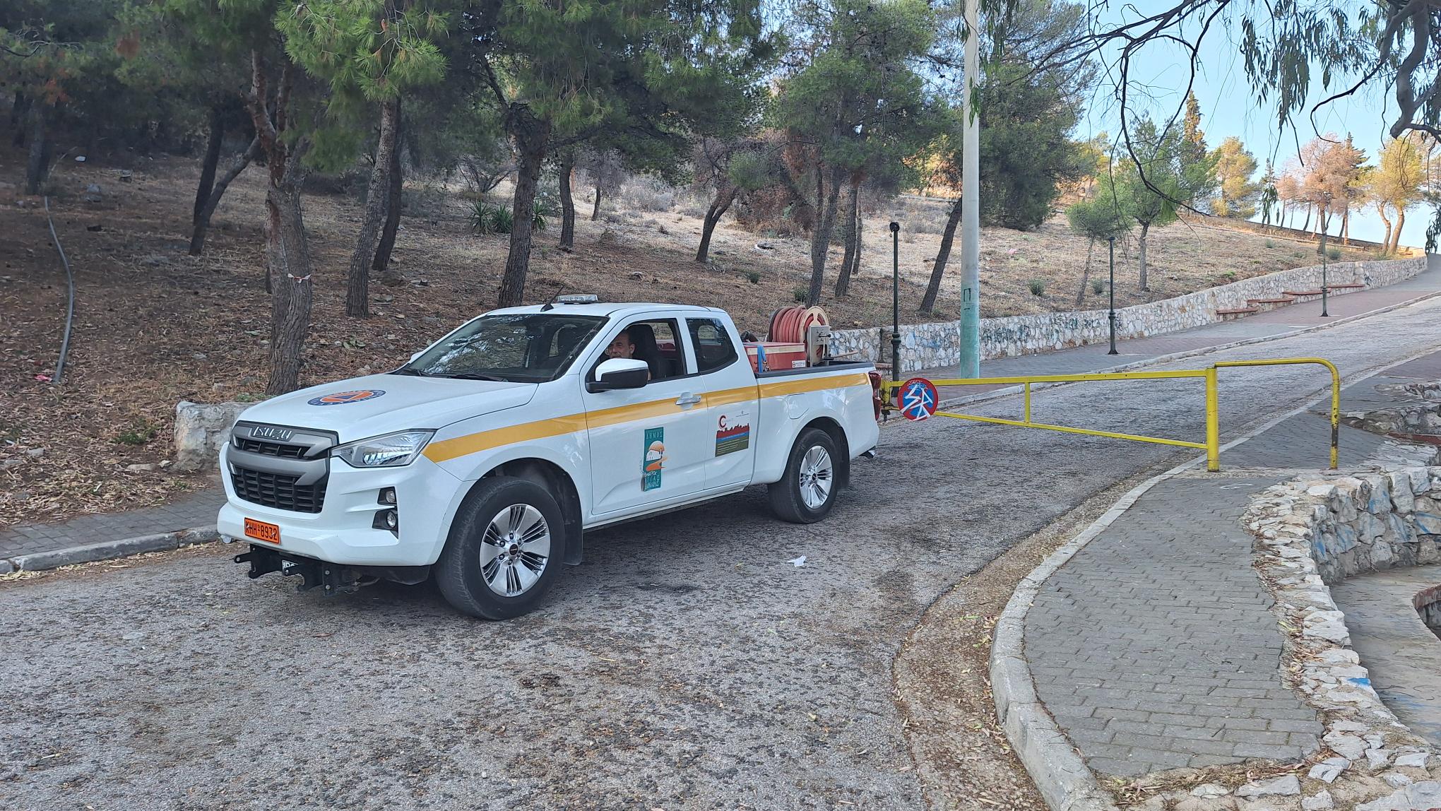 Επαγρύπνηση του δήμου και περιφρούρηση στο βουνό για περίπτωση πυρκαγιάς