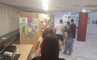 70 μαθητές της Σχολής Εικαστικών του δήμου μας, με 400 έργα παίρνουν μέρος στην Έκθεση που εγκαινιάστηκε εχθές