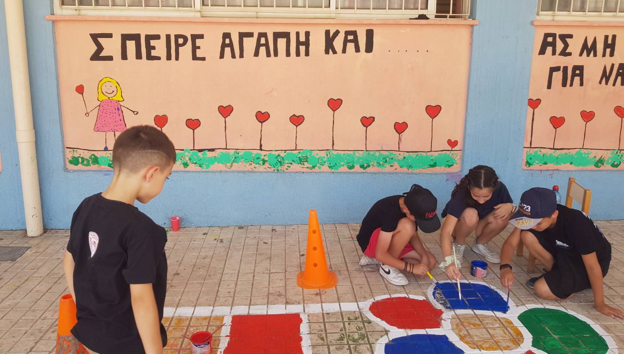 7ο Δημοτικό Αγίας Βαρβάρας – Σύλλογος Γονέων & Κηδεμόνων: Αποχαιρετούμε το σχολείο ζωγραφίζοντας…