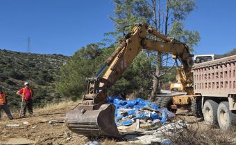 Γρηγόρης Γουρδομιχάλης: Απαλλάσσοντας  το όρος Αιγάλεω από τις αυτοσχέδιες «χωματερές»
