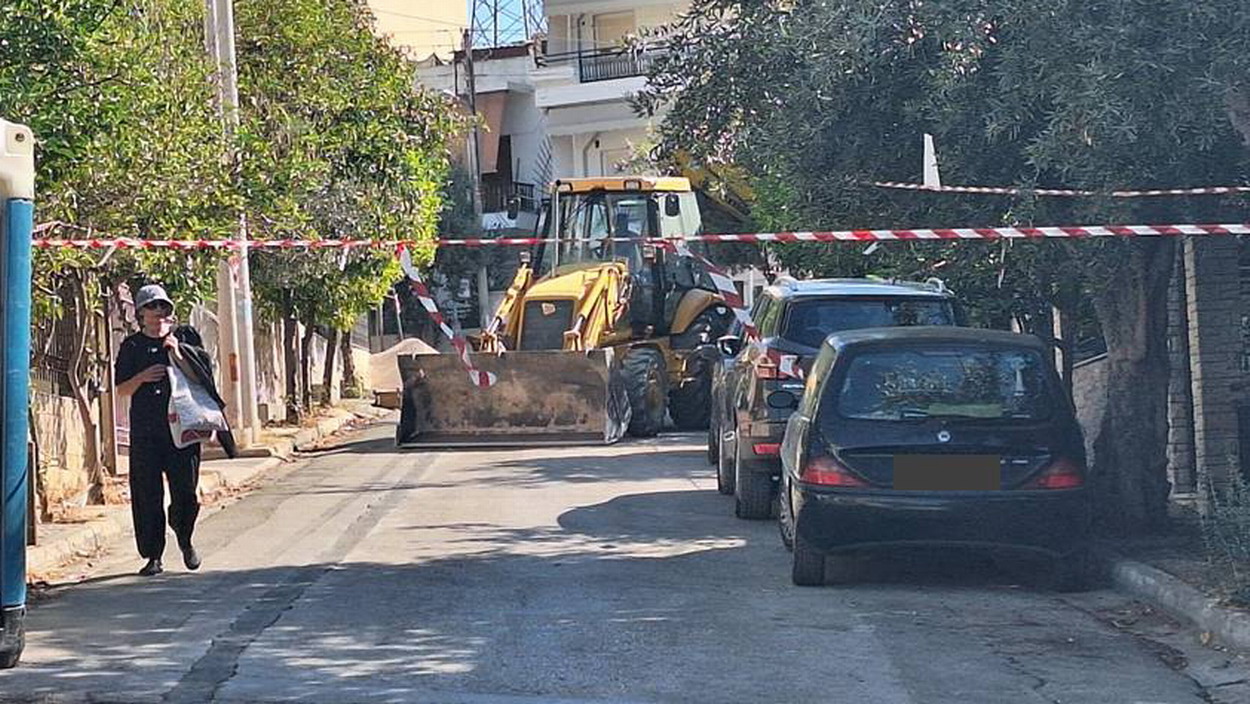 Ξεκίνησαν οι εργασίες ανάπλασης της οδού Χειμάρας από την οδό Μεσολογγίου έως την Π. Π. Γερμανού