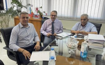 Ο Αντιπεριφερειάρχης Βασίλης Λώλος στην επίσκεψη του Αντιπεριφερειάρχη Υγείας Θάνου Ασκητή στην Αγία Βαρβάρα!