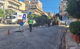 Στον επανασχεδιασμό της νησίδας που βρίσκεται στη διασταύρωση των οδών Π. Π. Γερμανού και Κρήτης προχώρησε ο δήμος
