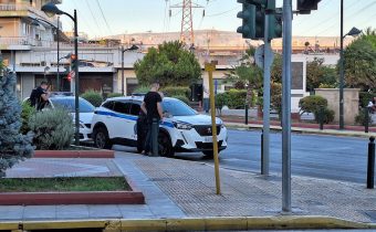 Σαββατόβραδο με μπλόκο της Τροχαίας στον κεντρικό κόμβο της πόλης μας