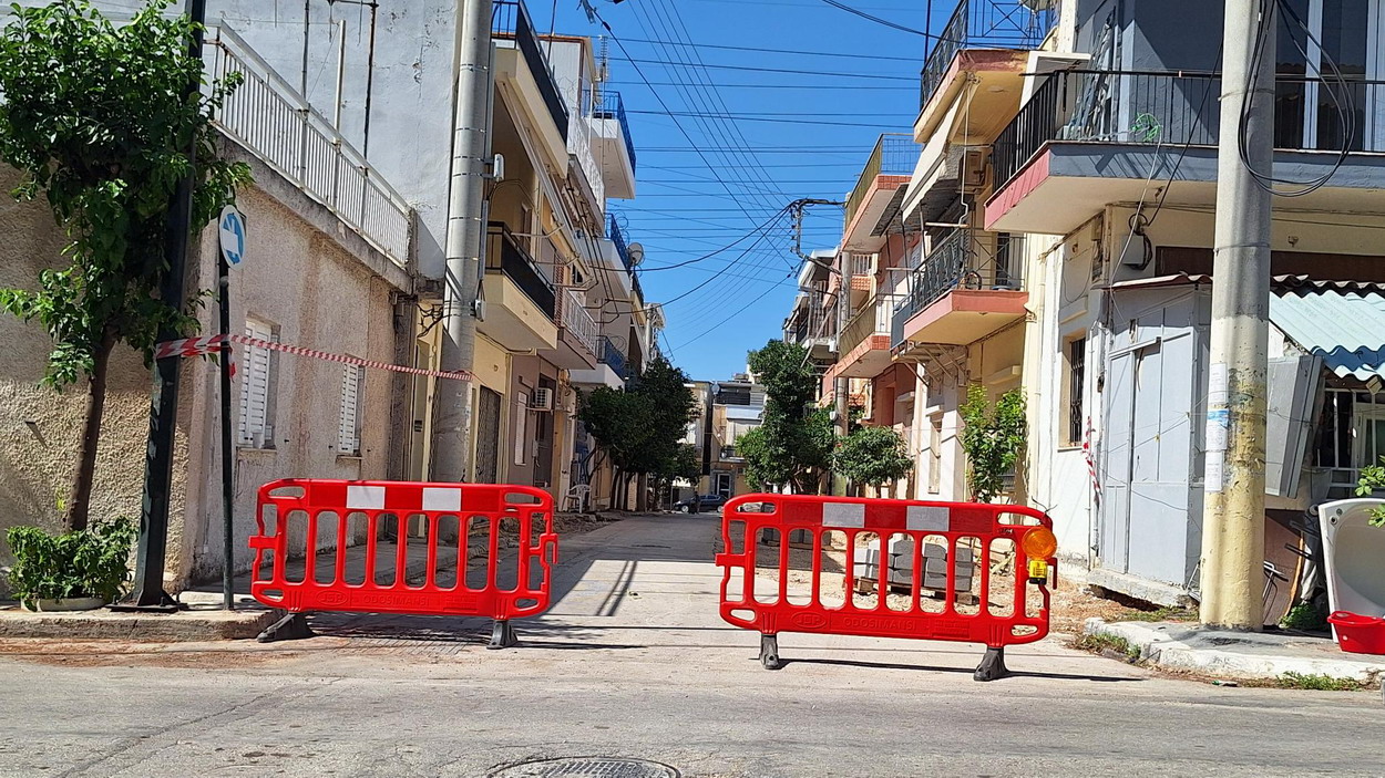 Ξεκίνησαν οι εργασίες αναμόρφωσης της οδού Σωτήρη Πέτρουλα