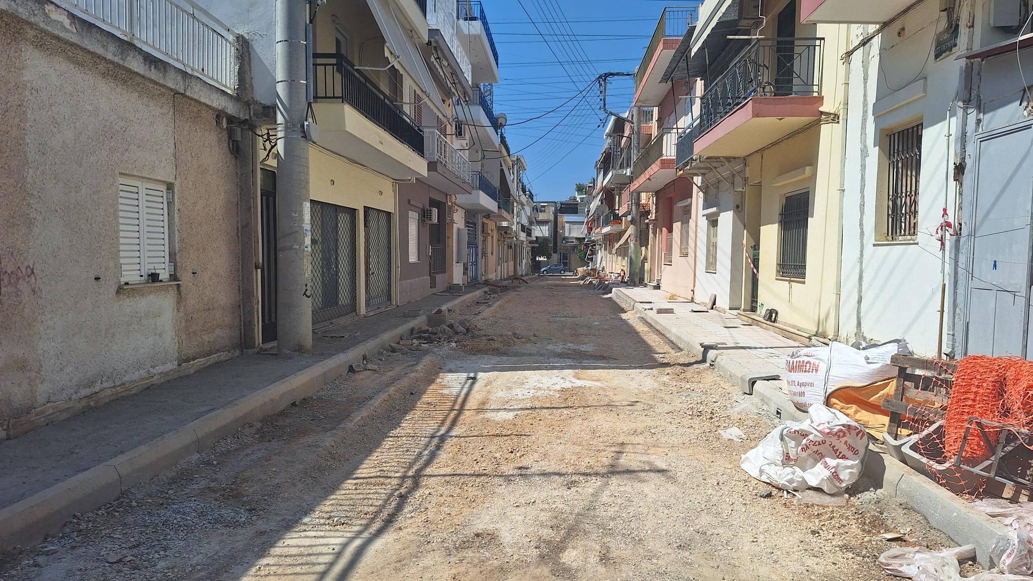 Προχωρούν οι εργασίες στην οδό Σωτήρη Πετρούλα – Ακολουθεί η οδός Ανδρέα Συγγρού