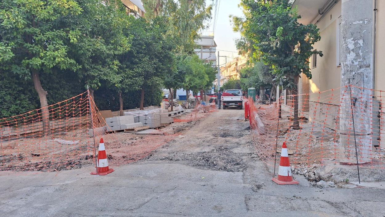 Ξεκίνησαν και συνεχίζονται οι εργασίες ανάπλασης της οδού Συγγρού