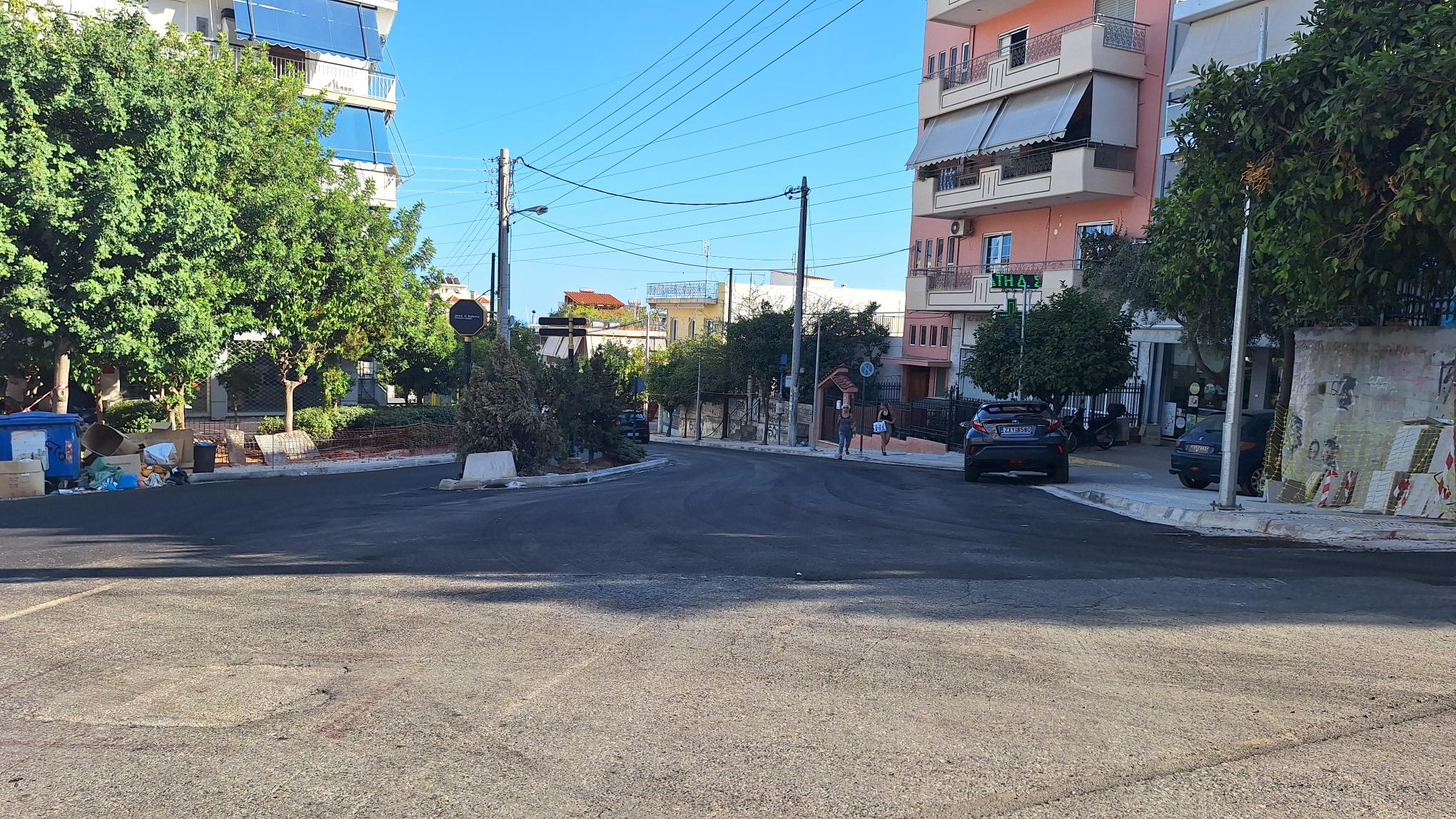 Σχεδόν ολοκληρώθηκαν οι ασφαλτικές εργασίες στην Π. Π. Γερμανού