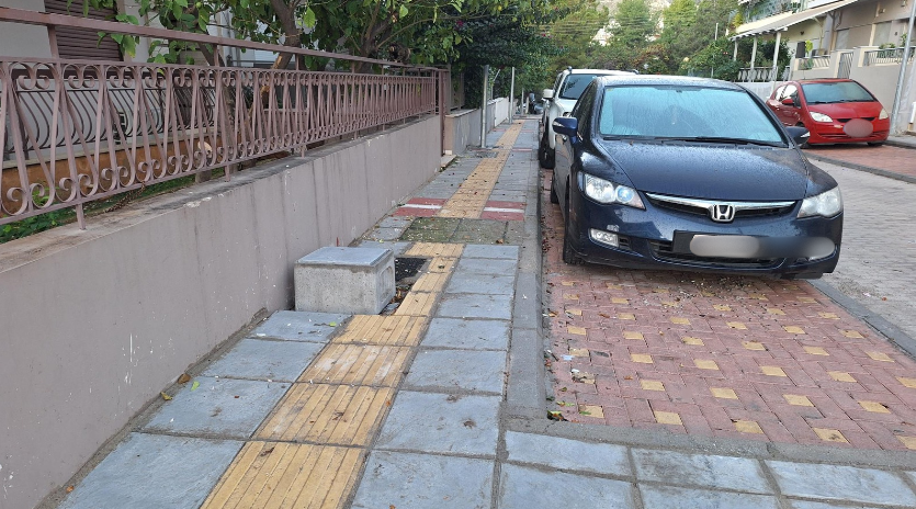 Περισεύει η “υποκρισία” και το ενδιαφέρον για τους τυφλούς  – Αποδεικνύεται καθημερινά σε έργα που κατασκευάζονται στην πόλη μας