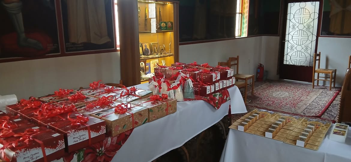 Ι.Ν Προφήτου Ηλιού Αγ. Βαρβάρας: Χριστουγεννιάτικη Δωροέκθεση στον Ναό μας 